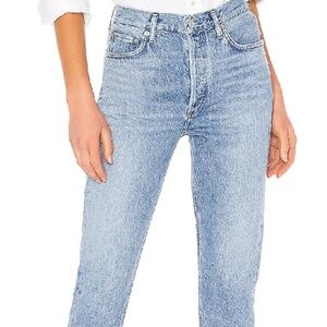 Agolde Riley High Rise Straight Crop size 27